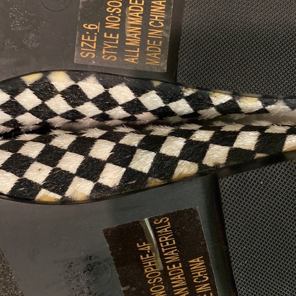 C Label checker board Sophie loafers - Picture 7 of 13